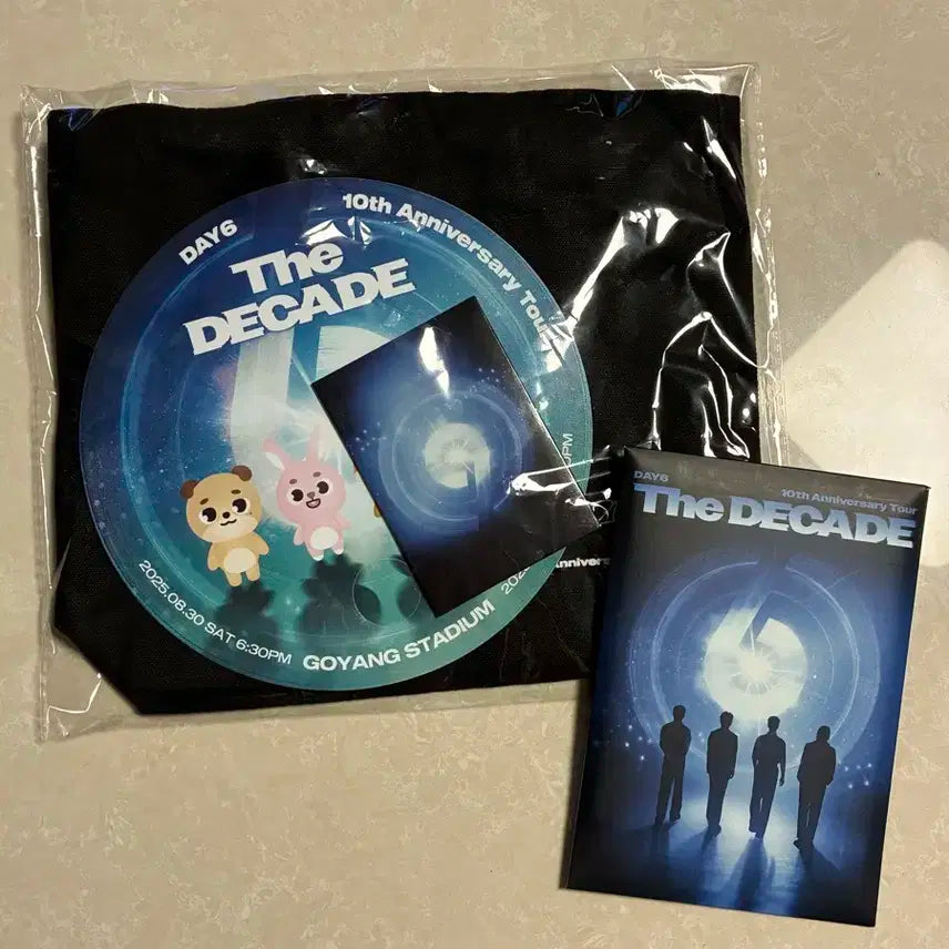 데이식스 고양콘 첫콘 입장기프트+마데기프트(엽서+투명포카)