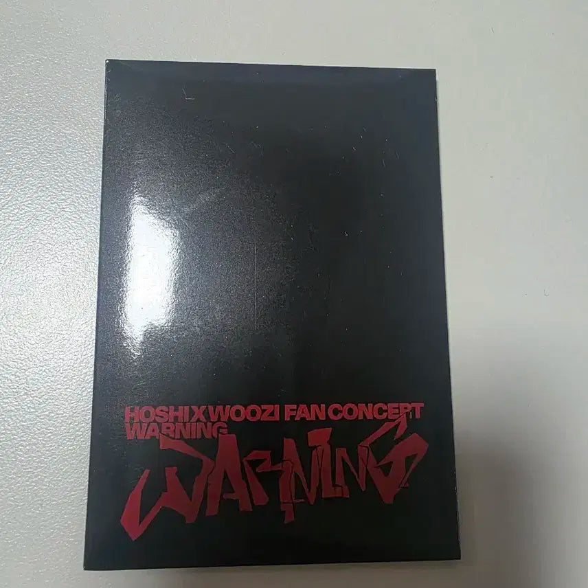 세븐틴 호시X우지 팬콘 WARNING 캐럿존 (미개봉)