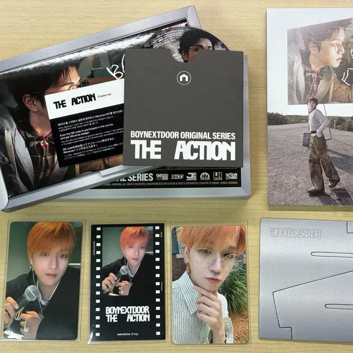 보넥도 리우 디액션 프레임반 개봉앨범 위버스 특전