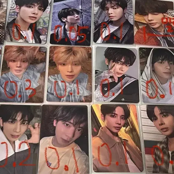 투바투 연준 수빈 범규 태현 휴닝카이 럭드 앨포 특전 위버스 포카 급처