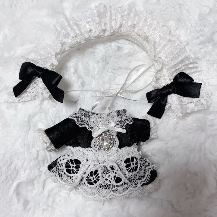 10cm 15cm 누이옷 누이 솜인형 메이드복