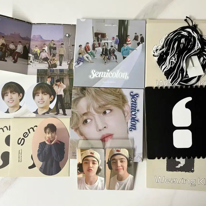 세븐틴 세미콜론 에스쿱스 포카 초회한정 초판앨범 풀셋양도