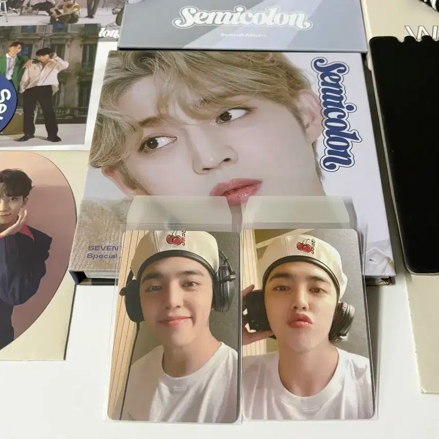 세븐틴 세미콜론 에스쿱스 포카 초회한정 초판앨범 풀셋양도