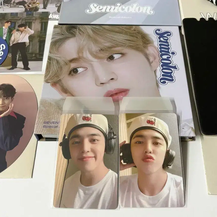 세븐틴 세미콜론 에스쿱스 포카 초회한정 초판앨범 풀셋양도