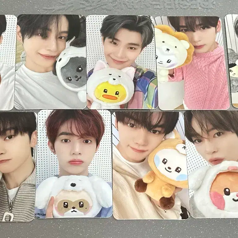 제로니 제로베이스원 플러피 원더랜드 특전 포카 세트