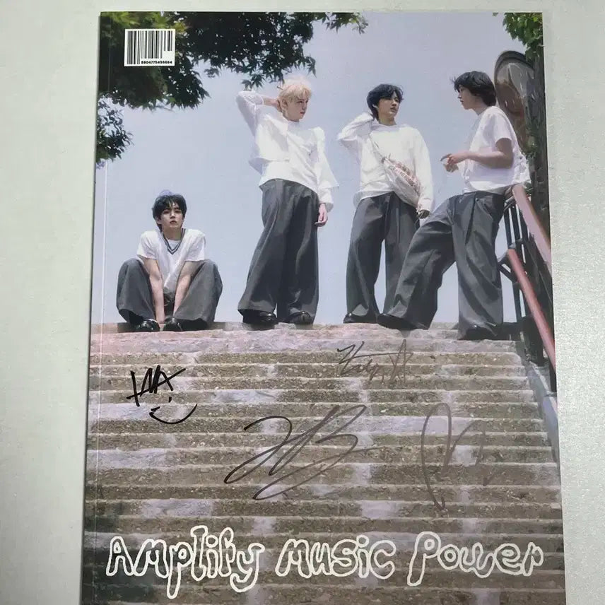 AMP 비매 싸인 앨범