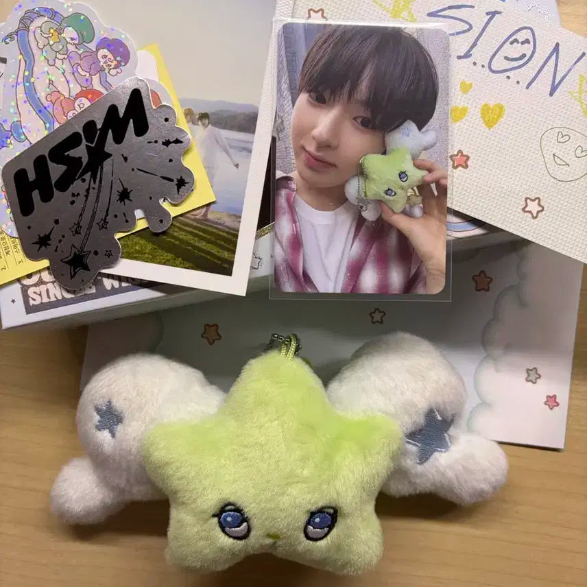 풀박스) 엔시티위시 위츄 키링 앨범 사쿠야 포카