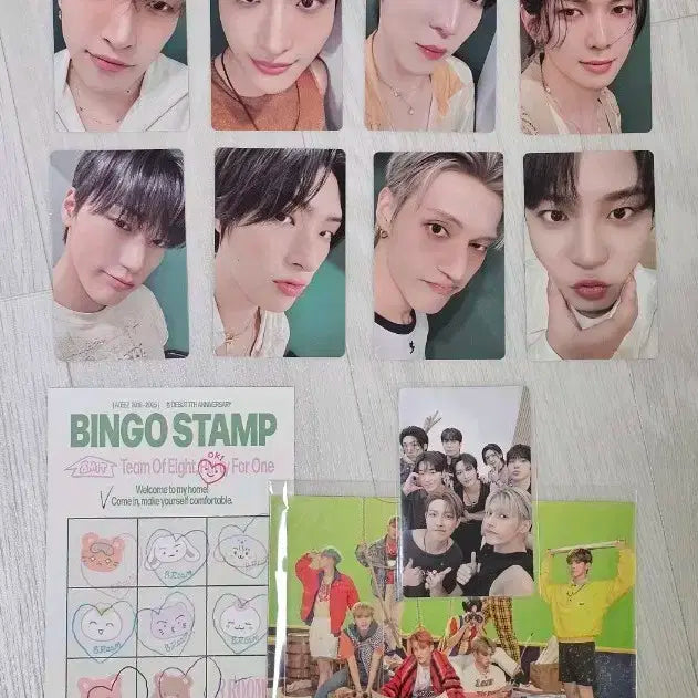 에이티즈 에잇룸 입장특전 포카 엽서 판매