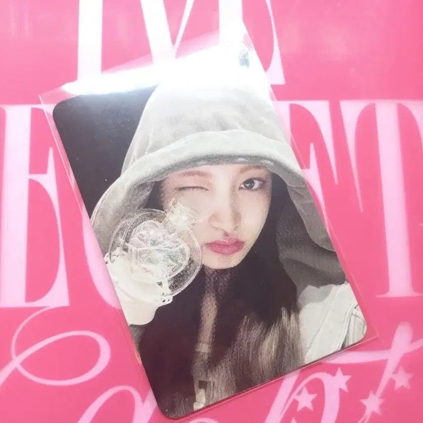 아이브 응원봉 버전2 리즈 포카 팝니다