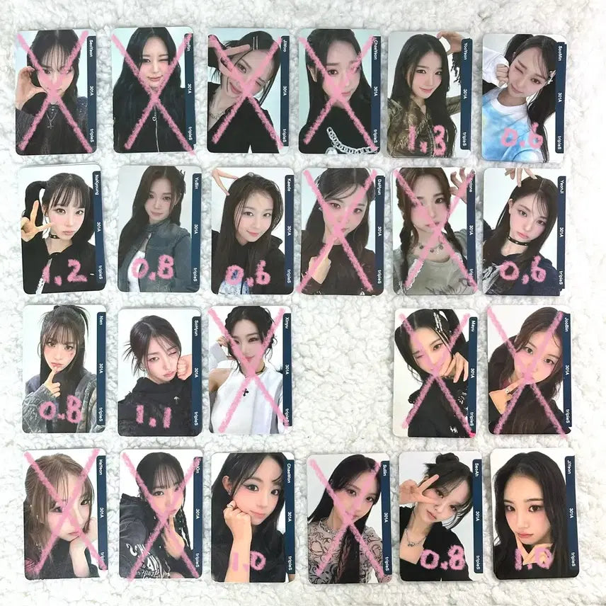 트리플에스 걸네다 앨범 오브젝트 D301 D302 D303