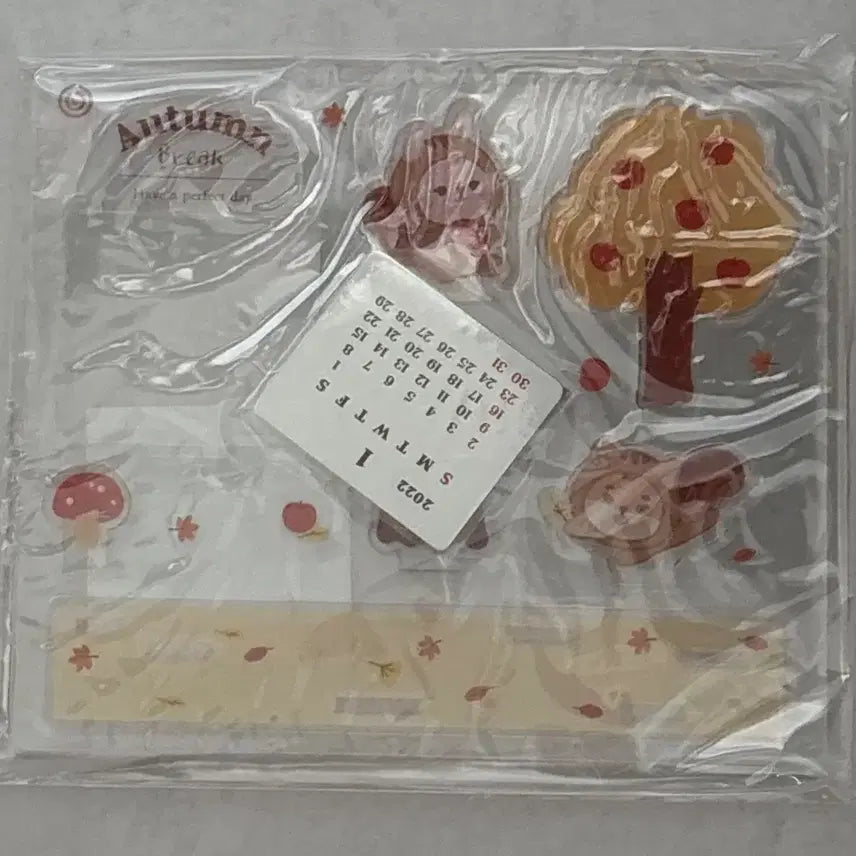 데이식스 가을방학 아크릴달력