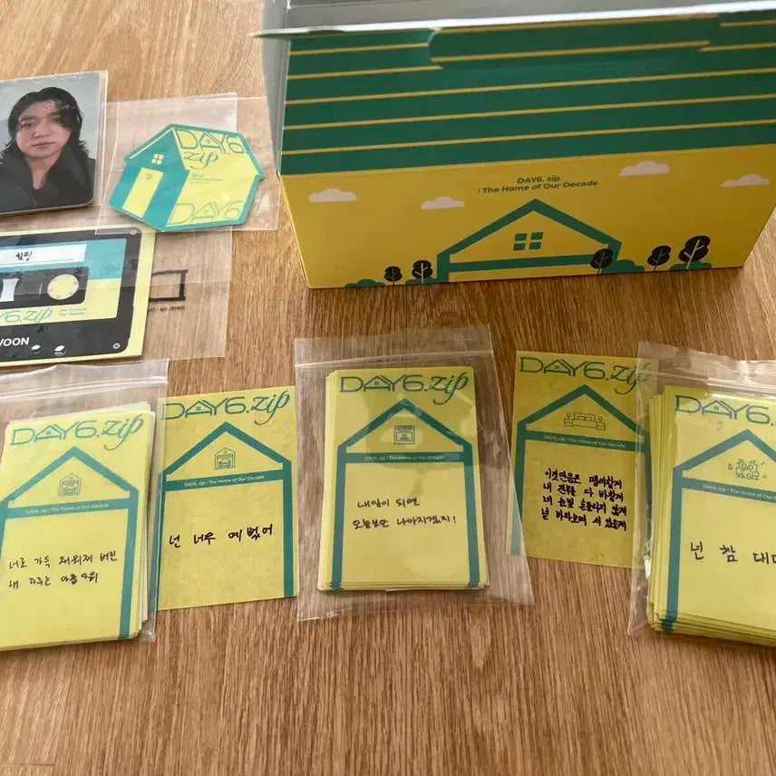 데이식스 팝업 향초세트+포카+컨페티