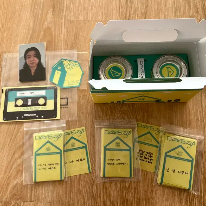 데이식스 팝업 향초세트+포카+컨페티