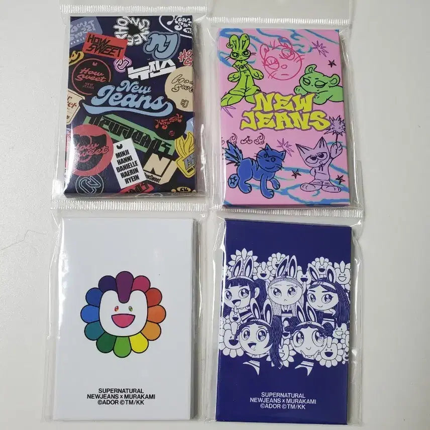 뉴진스 하우스윗, 슈퍼내추럴 팝업 포카 세트 미개봉