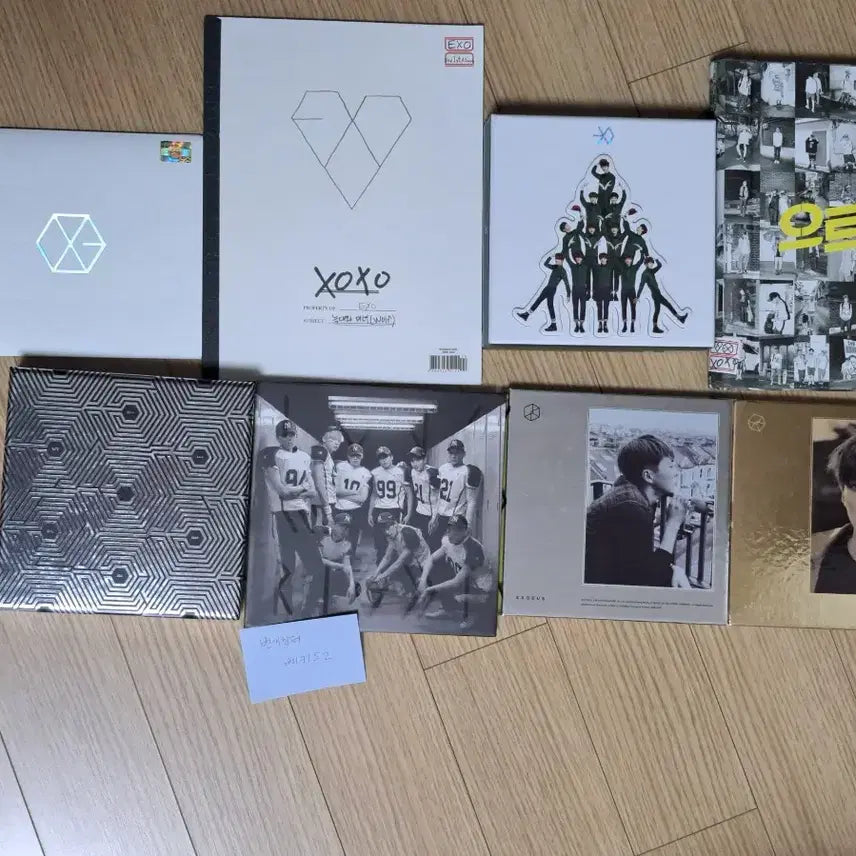 엑소 앨범 27장 일괄 판매 (데뷔때부터 러브샷까지)