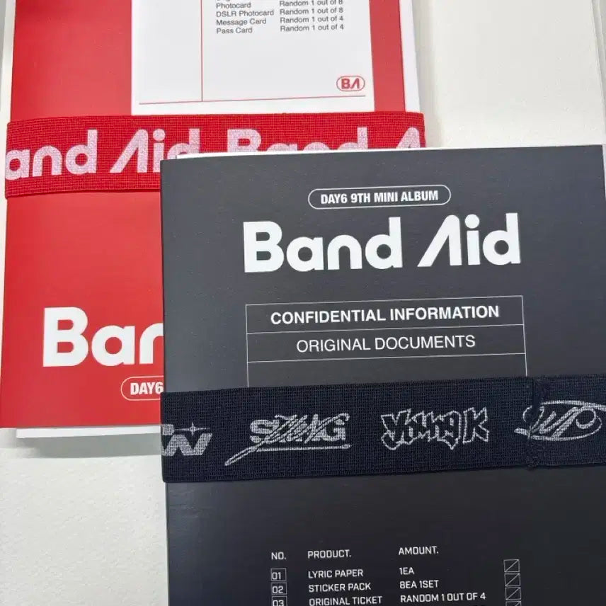 DAY6 Band Aid 앨범 풀세트