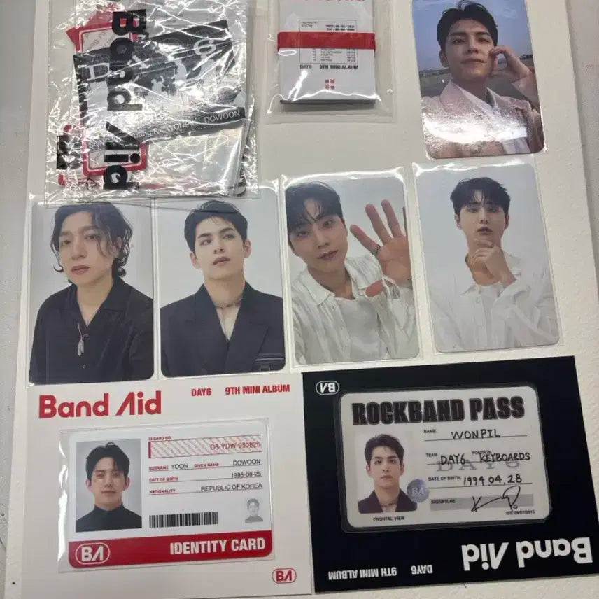 DAY6 Band Aid 앨범 풀세트