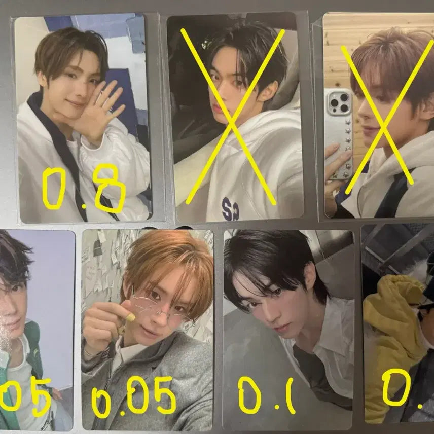 투어스 위버스샵 럭드 특전 포카 및 앨범 포카 판매 양도