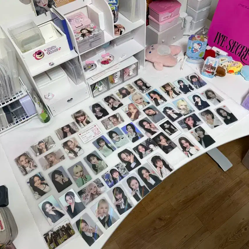 아이브 공굿 포카 96장 일괄 판매 (덤 포함)