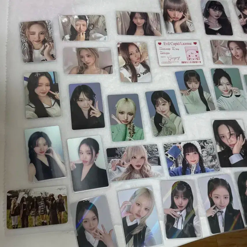 아이브 공굿 포카 96장 일괄 판매 (덤 포함)