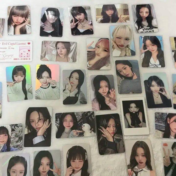 아이브 공굿 포카 96장 일괄 판매 (덤 포함)