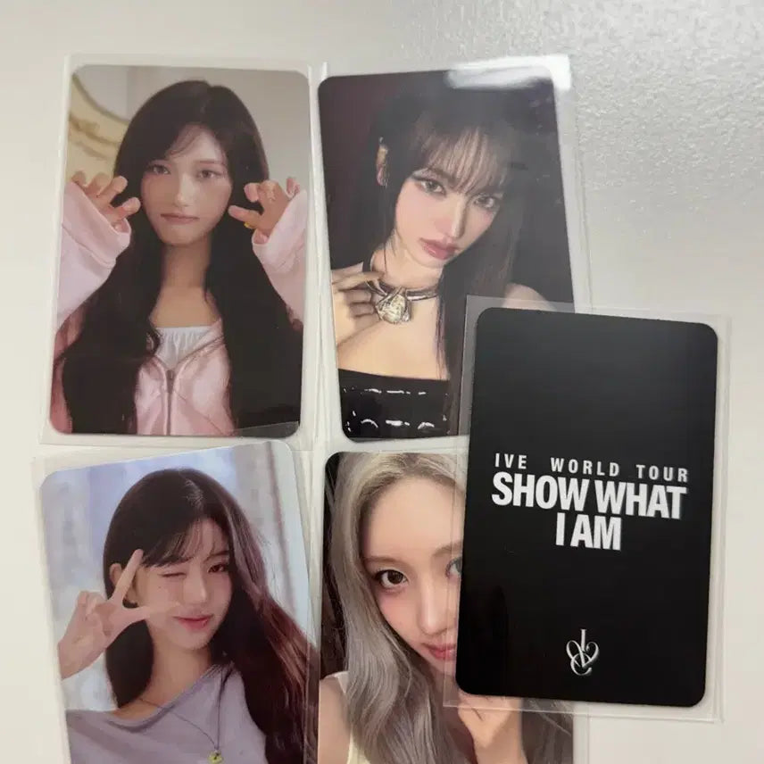 아이브 월드투어 포카