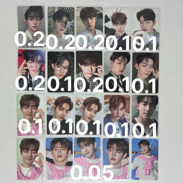 제로베이스원 제베원 전멤버 포토카드 포카 판매