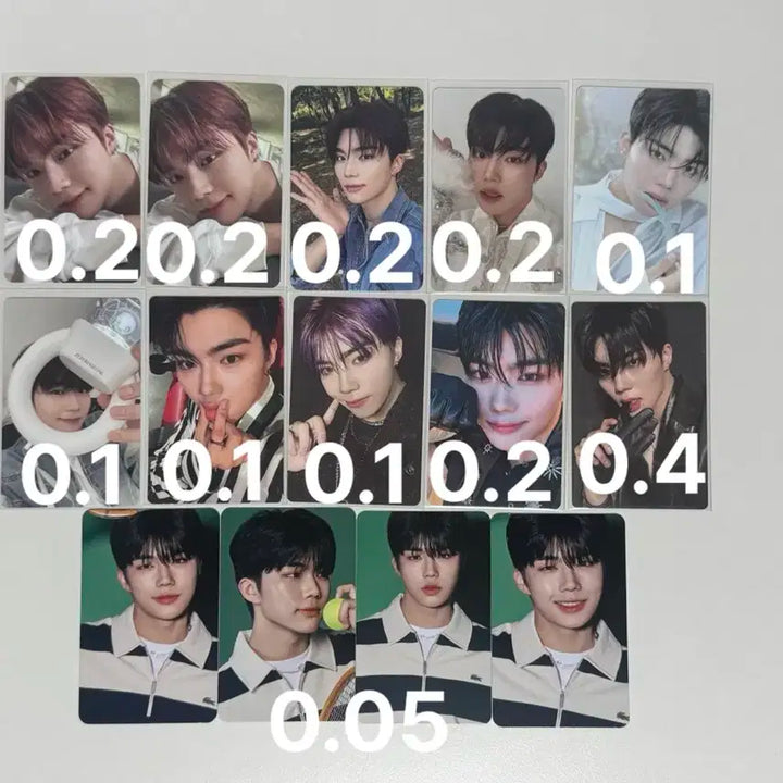 제로베이스원 제베원 전멤버 포토카드 포카 판매