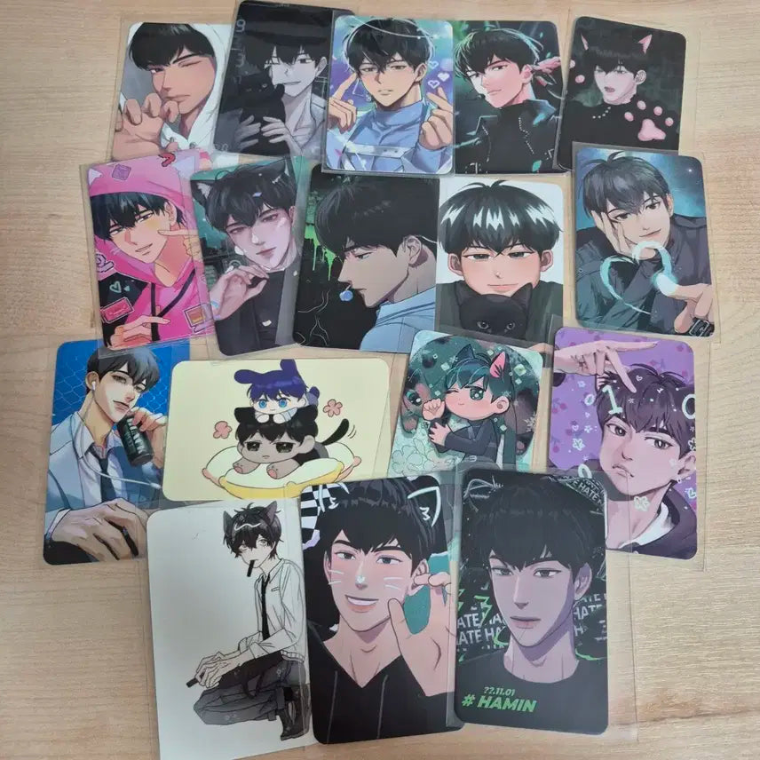 플레이브 2024 하민 생카 비공굿 포카