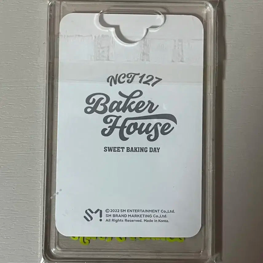 미개봉 엔시티127 정우 베이커하우스 포토카드