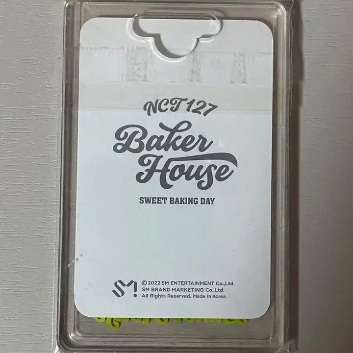 미개봉 엔시티127 정우 베이커하우스 포토카드