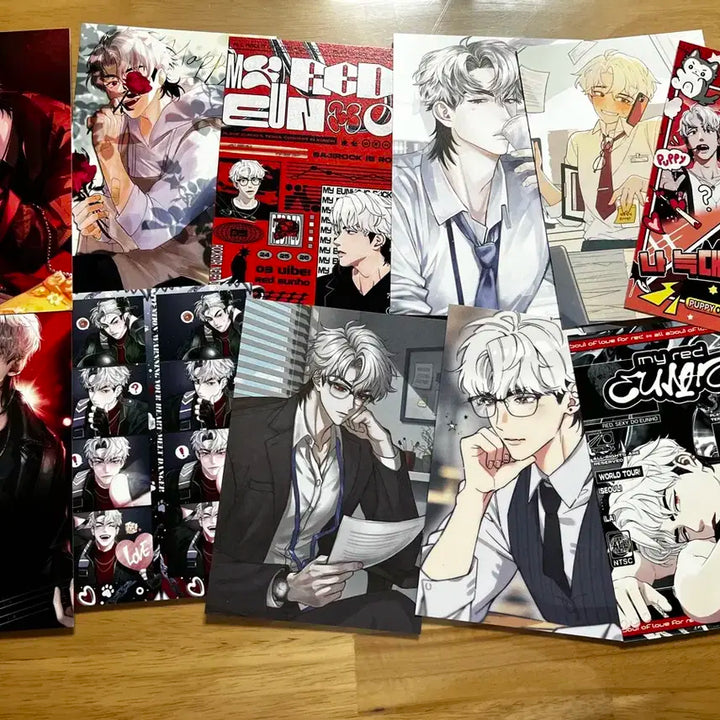 플레이브 은호 생카(생일카페) 비공굿 일괄 판매