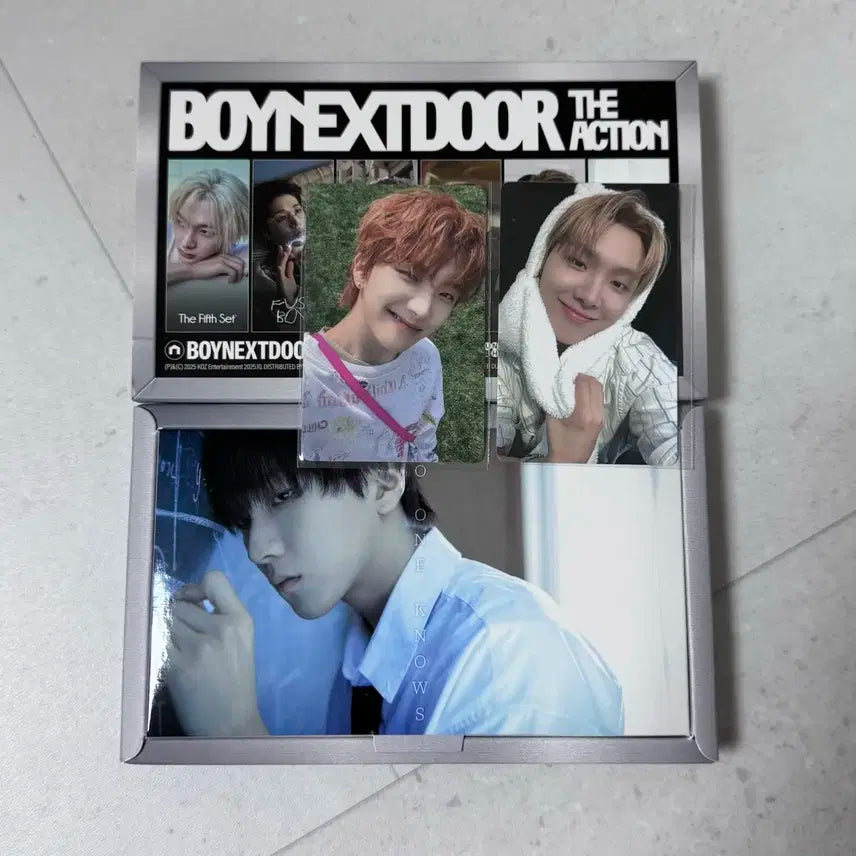 보이넥스트도어 디액션 운학 앨범 포카 카카오 특전 일괄