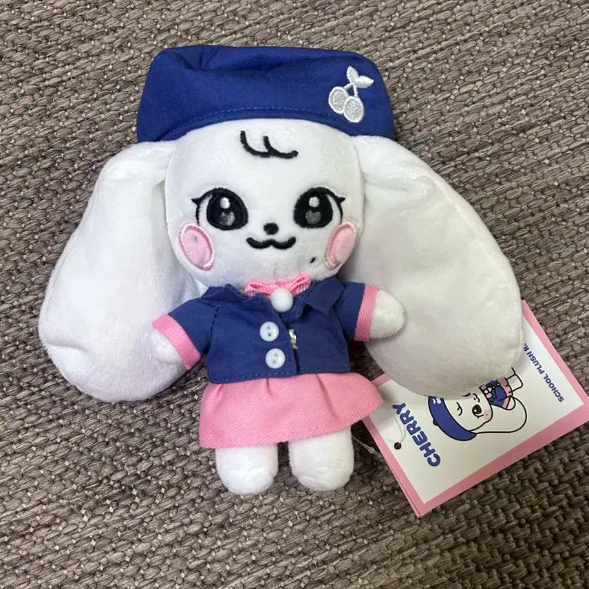 미니브 스쿨 플러시 체리 키링