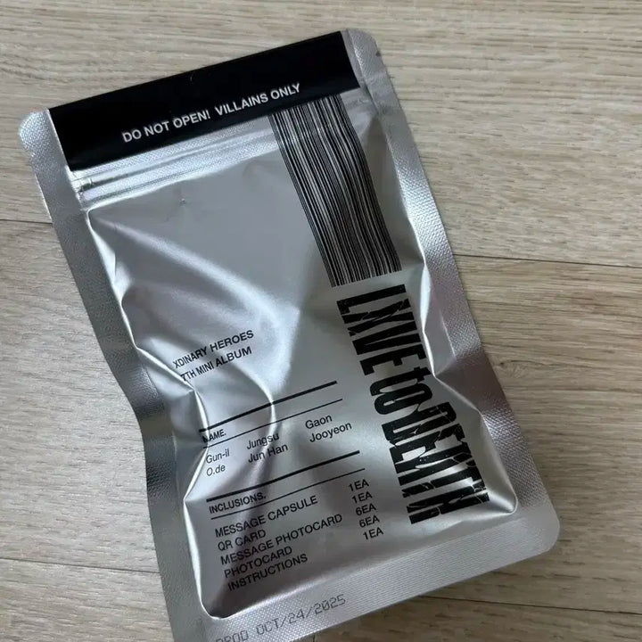 Xdinary Heroes 엑디즈 럽투데 LXVE to DEATH 네모반