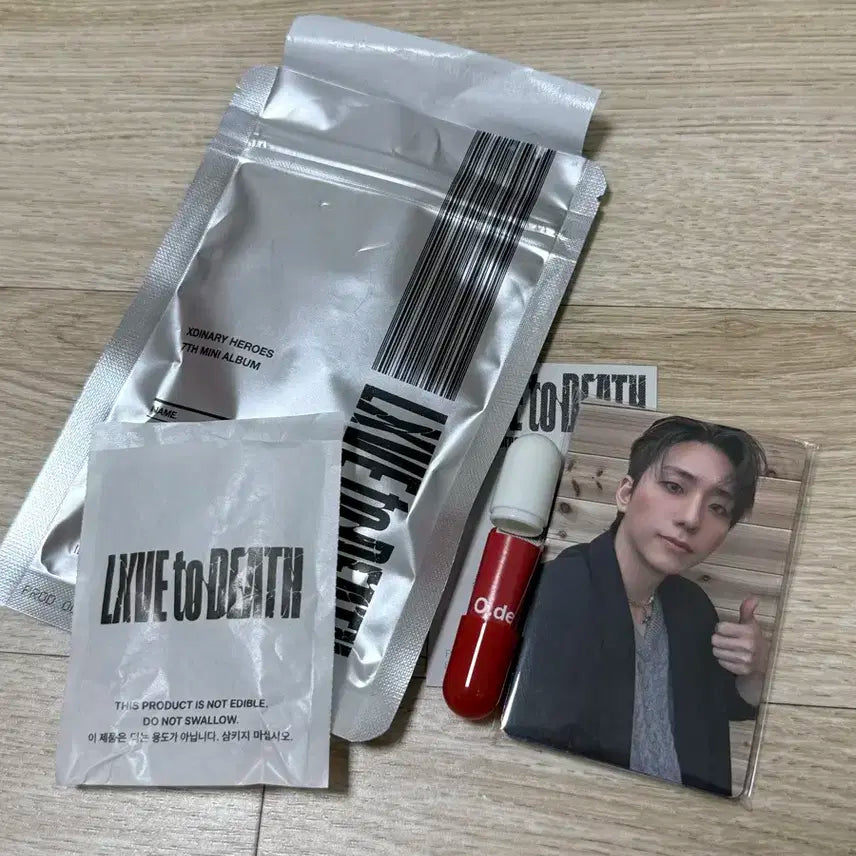 Xdinary Heroes 엑디즈 럽투데 LXVE to DEATH 네모반