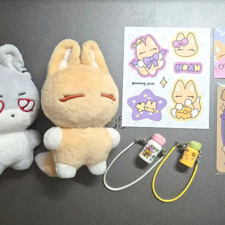 플레이브 비공식 인형 말랑플브 노아, 은호 + 특전  원가 이하