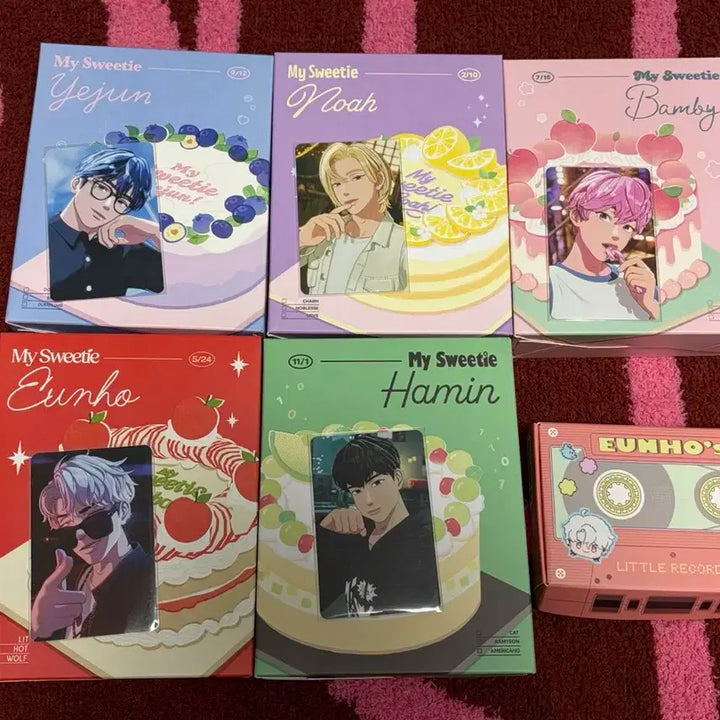 플레이브 2024 2025 생일 키트 예준 노아 밤비 은호 하민 일괄