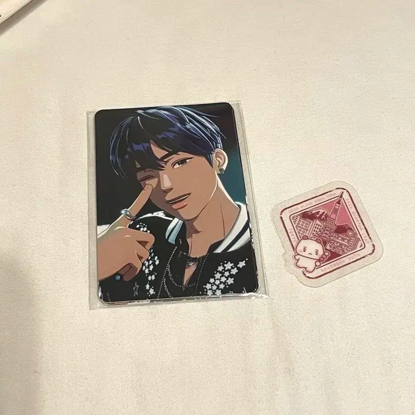 플레이브 일콘 일본콘서트 특전 포카+스탬프