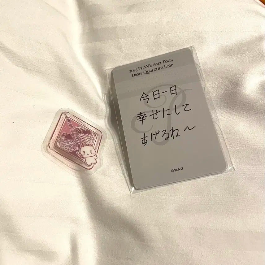 플레이브 일콘 일본콘서트 특전 포카+스탬프