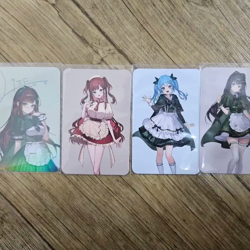스텔라이브 쿠크다스 포토카드 4장
