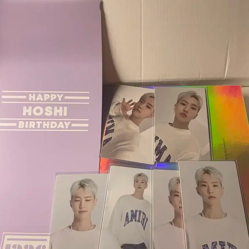 세븐틴 호시 생일박스 생박 ver2 2023 포카판매양도정한원우민규