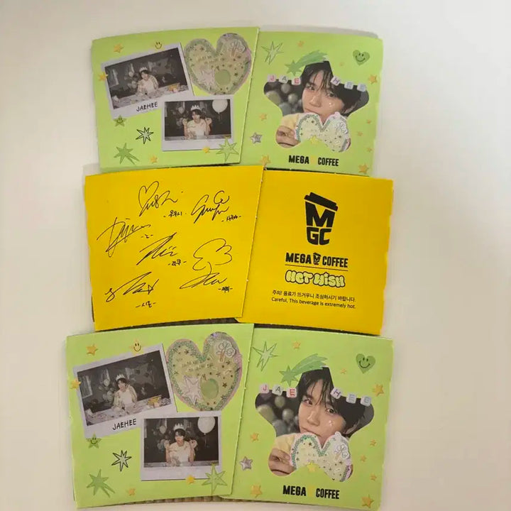 엔시티 위시 메가커피 컵홀더 위시데이 재희, 단체 일괄