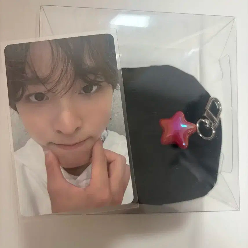 엔시티 위시 1주년 엠디 베레모 키링 리쿠 버전 원가양도