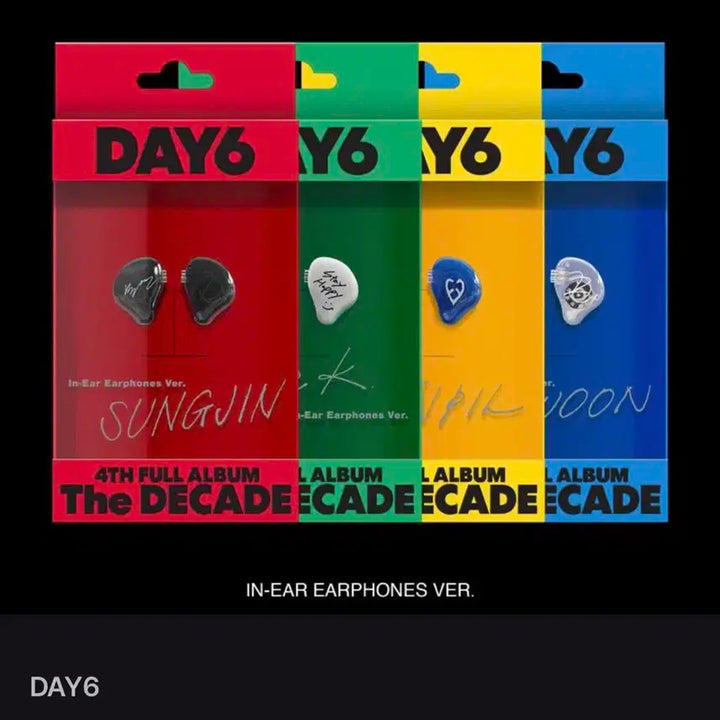 데이식스 이어폰반 미개봉 일괄