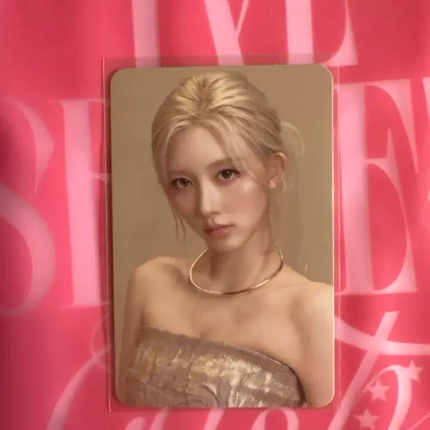 아이브 월드투어 콘서트 트레카 가을 포카