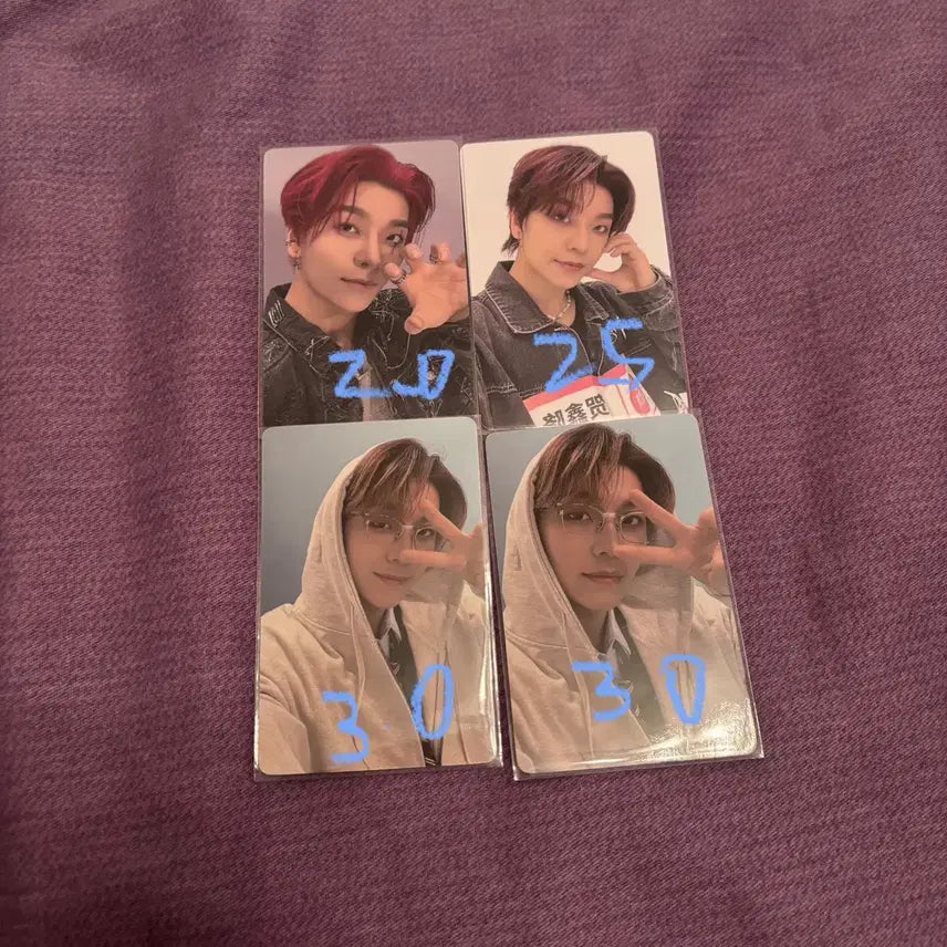 11/8일배송 보이즈플래닛 상하이 전시회 팝업 허씬롱 1주차 포카 양도