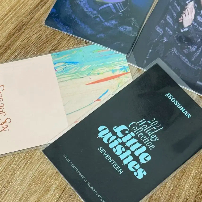 세븐틴 정한 윤정한 2021 홀리데이 컬렉션, 페더썬 캐럿반 포카