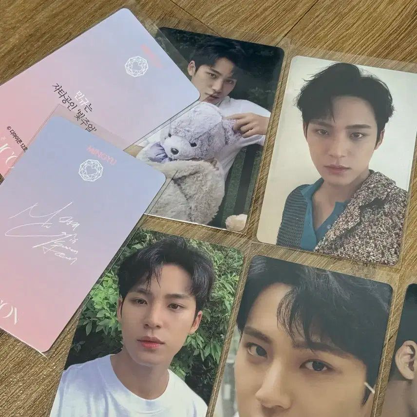 세븐틴 민규 디아이콘 폴라 포카 일괄