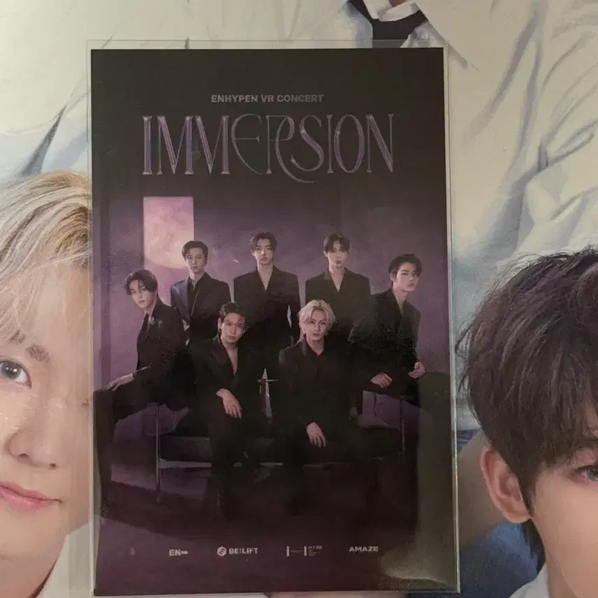 엔하이픈 vr 콘서트 브이알 포스터 , 단체 포카 양도